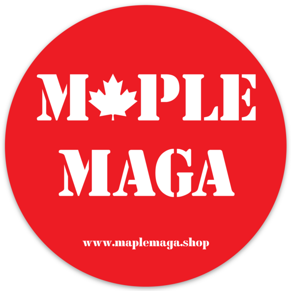 Maple MAGA 4" Vinyl Sticker