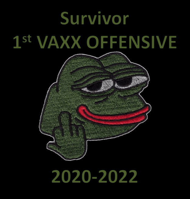 Pepe Vaxx Offensive Patch (PVC)