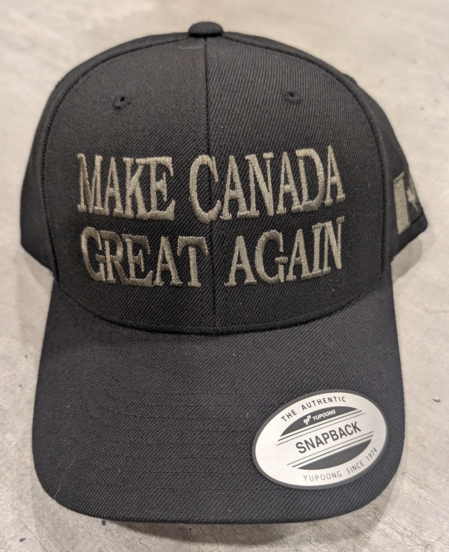 Dark Make Canada Great Again (Full Snapback) Limited Edition