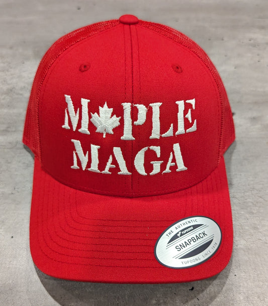 Maple MAGA Hat (Snapback)