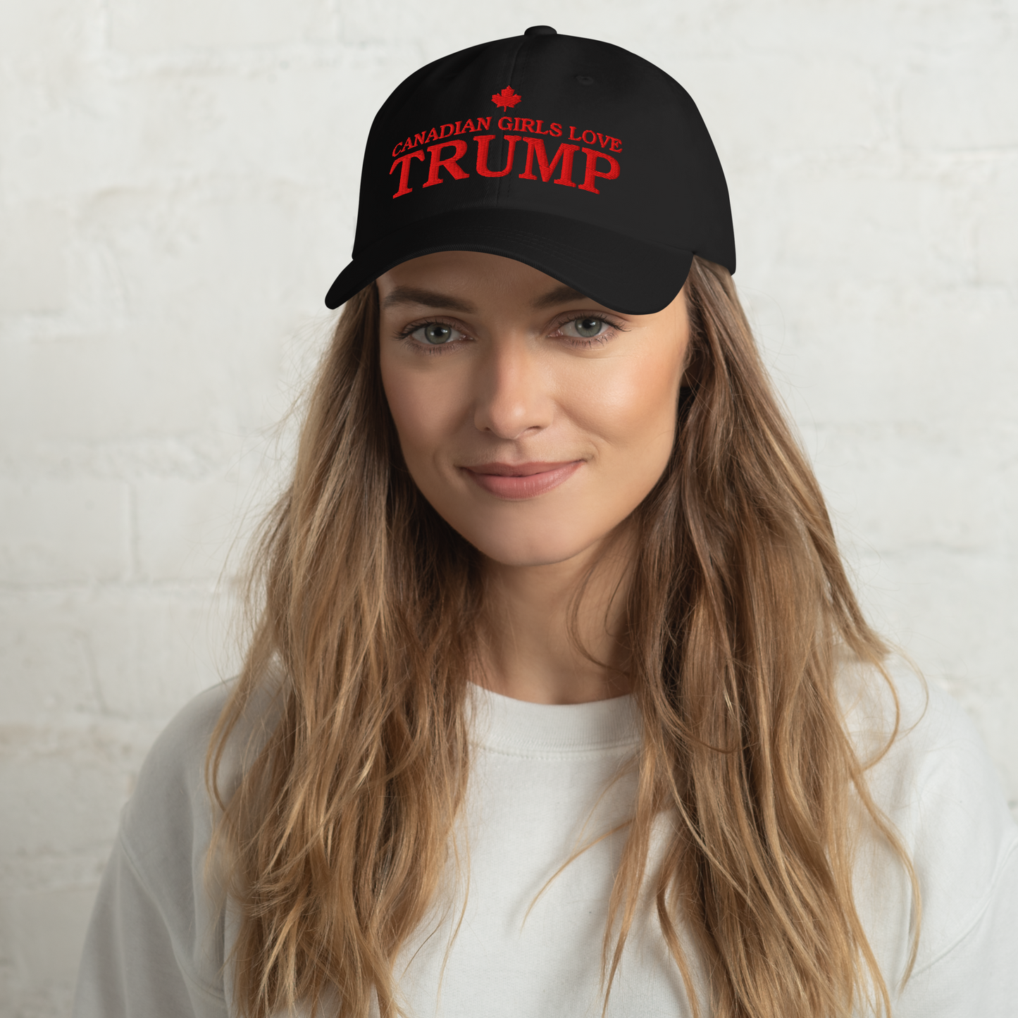 Canadian Girls Love Trump! (Dad Cap) 2 Colours