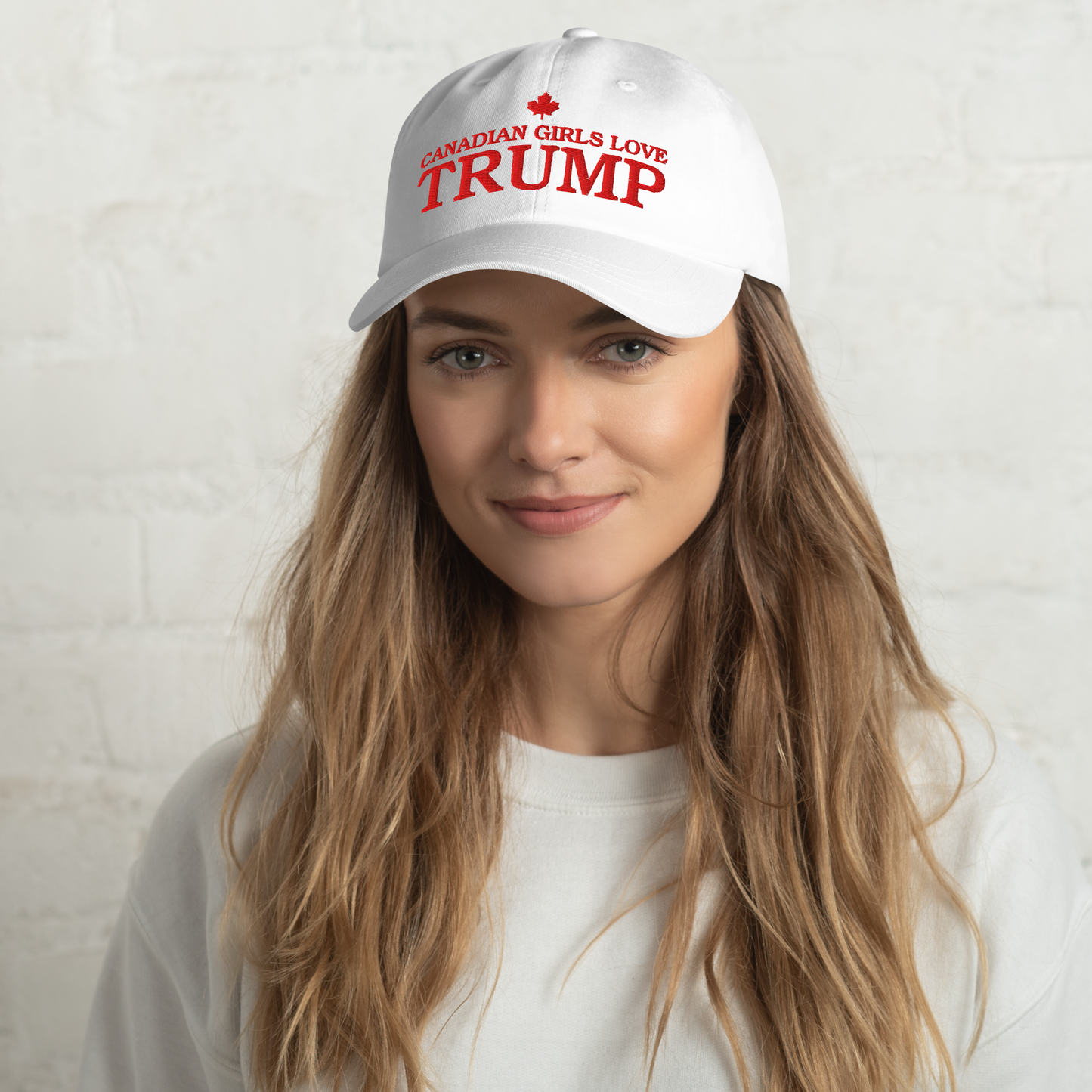 Canadian Girls Love Trump! (Dad Cap) 2 Colours